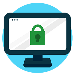 encrypted data is shared and users proceed safely SSL safely proceed