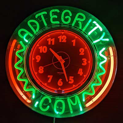 Adtegrity.com Clock
