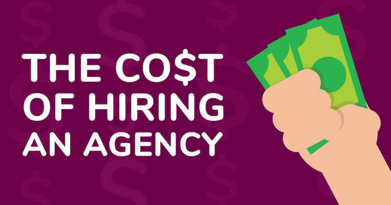 the cost of hiring a marketing agency