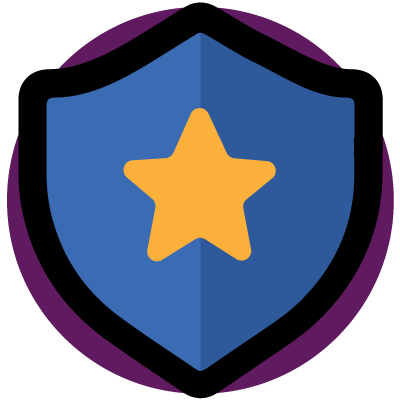 a shield